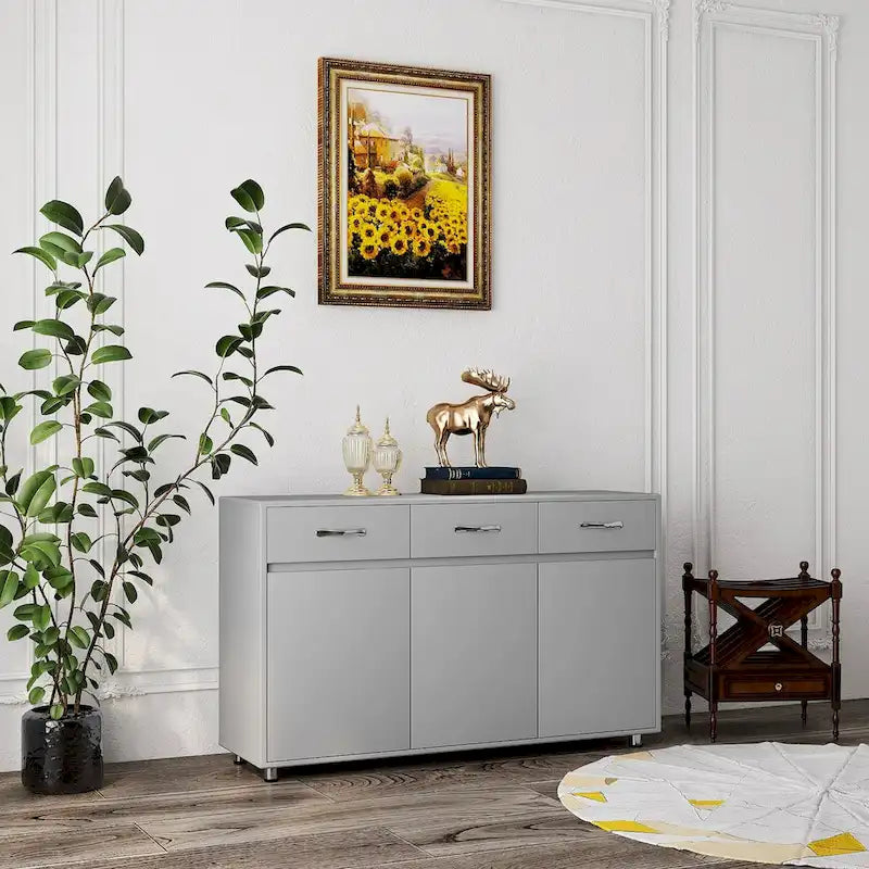 Modern Sidrboard, Side Table with Drawer and Doors