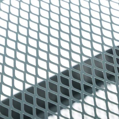 4-Tier Metal Utility Cart with Wheels Storage Shelves Organizer - 17.7x13.7x42.9