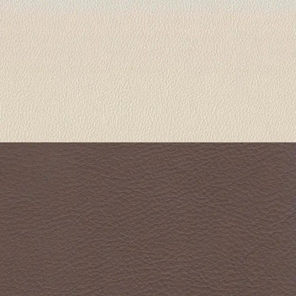 Hydeline Makena Top Grain Leather Loveseat with Feather Memory Foam and Springs