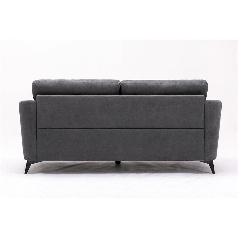Velvet Fabric Sofa Loveseat Chair Living Room Set
