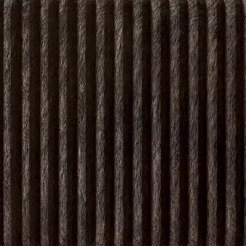 CraftPorch Corduroy Mid-Century Modern Velvet Upholstered Loveseat