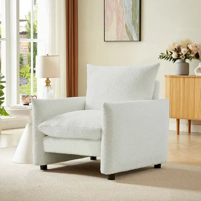 Lilian 33in W Modern Armchair Accent Chair Sofa Lounge Chair