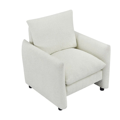 Lilian 33in W Modern Armchair Accent Chair Sofa Lounge Chair