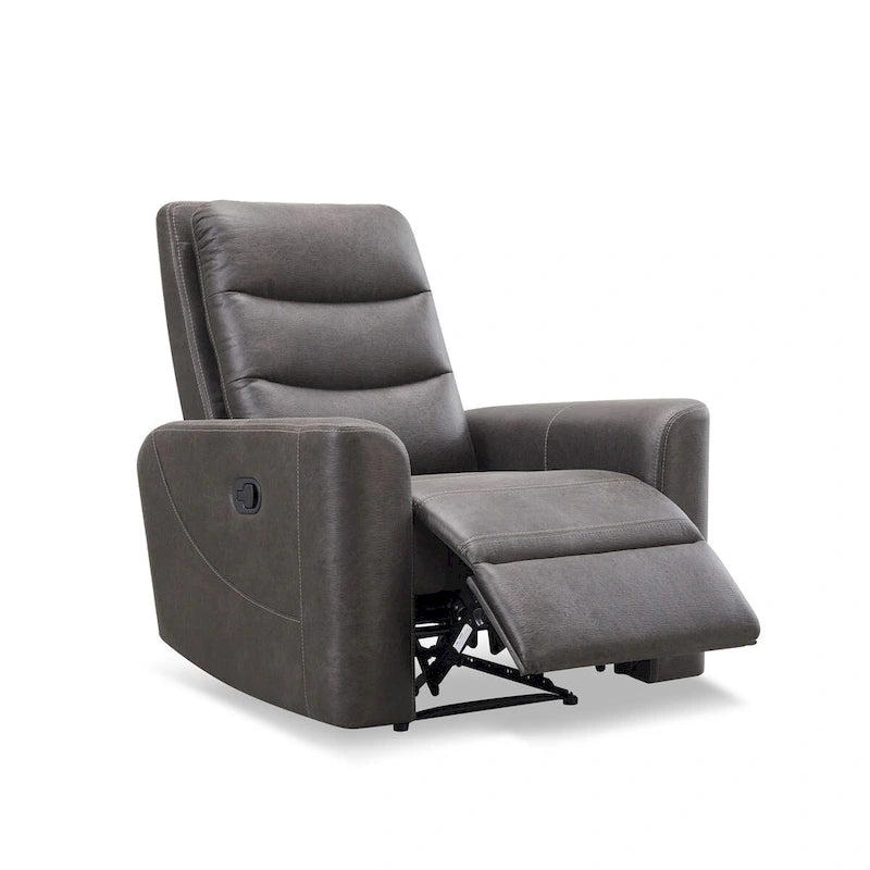 Abbyson Ford Fabric Manual Recliner