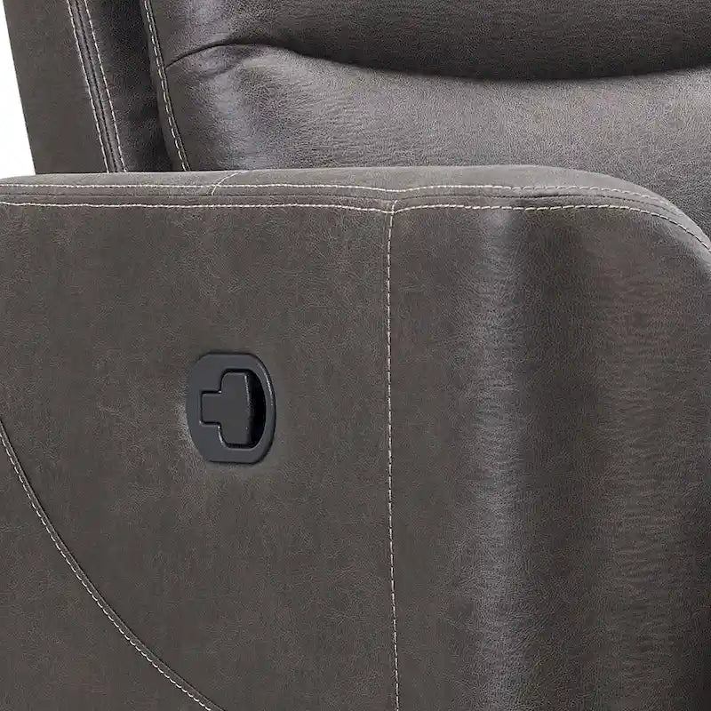 Abbyson Ford Fabric Manual Recliner
