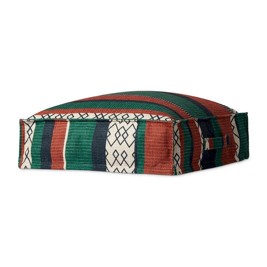 Alexander Home Striped Boho Southwestern Floor Pillow
