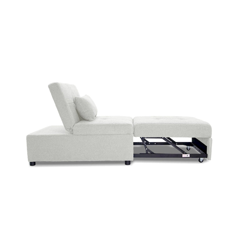 Poundex Convertible Sofa