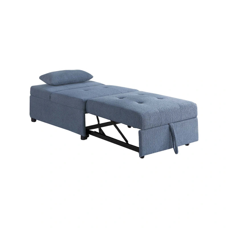 Poundex Convertible Sofa