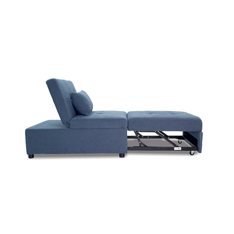 Poundex Convertible Sofa