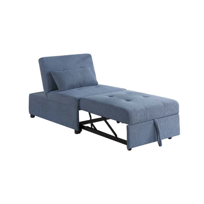 Poundex Convertible Sofa