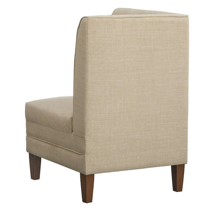 Lifestorey Kerrington Channel Back Upholstered Corner Seat