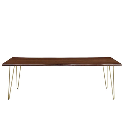 Ardor 96 Live Edge Acacia Wood Dining Table
