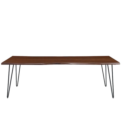 Ardor 96 Live Edge Acacia Wood Dining Table