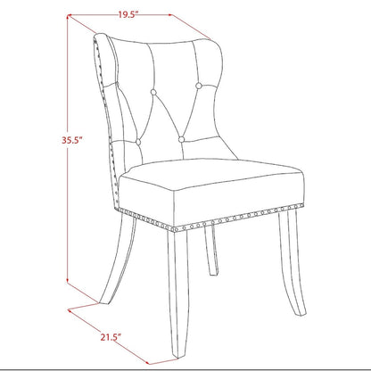 East West Furniture Dining Table Set- a Dining Table & Limelight Linen Fabric Chairs, Distressed Jacobean(Pieces Option)