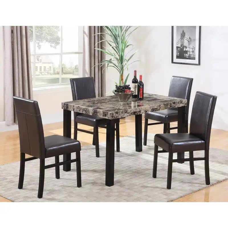 Best Master Furniture 48-inch Rectanglular Dining Table