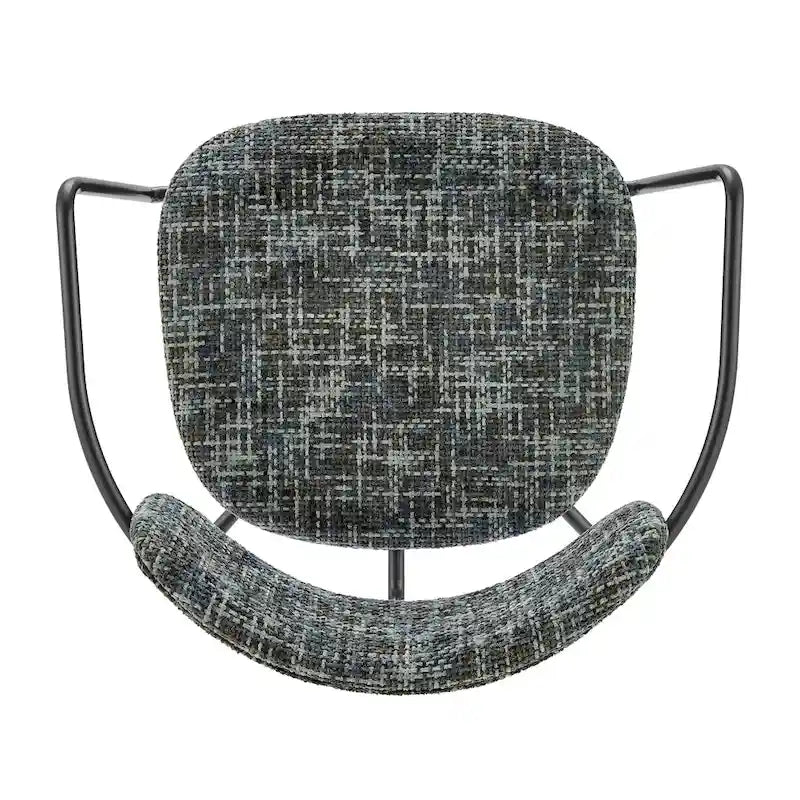 Alivia Fabric Dining Side Arm Chair, (Set of 2)