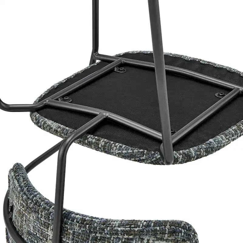 Alivia Fabric Dining Side Arm Chair, (Set of 2)