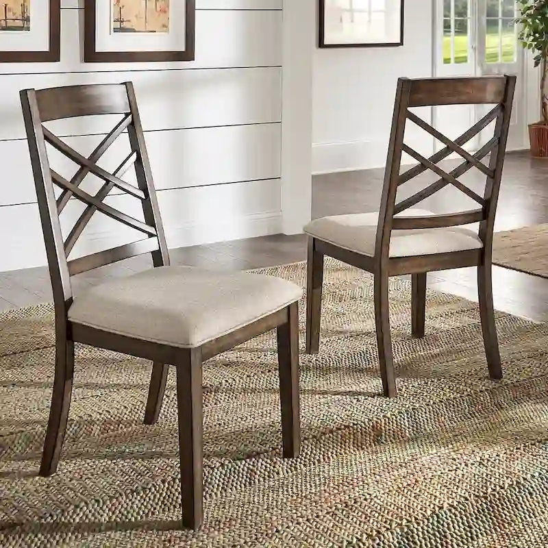 Garrison Espresso Finish Dining Chairs (Set of 2) by iNSPIRE Q Modern