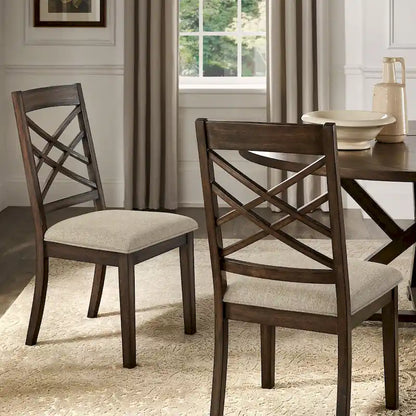 Garrison Espresso Finish Dining Chairs (Set of 2) by iNSPIRE Q Modern