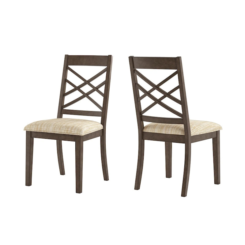 Garrison Espresso Finish Dining Chairs (Set of 2) by iNSPIRE Q Modern