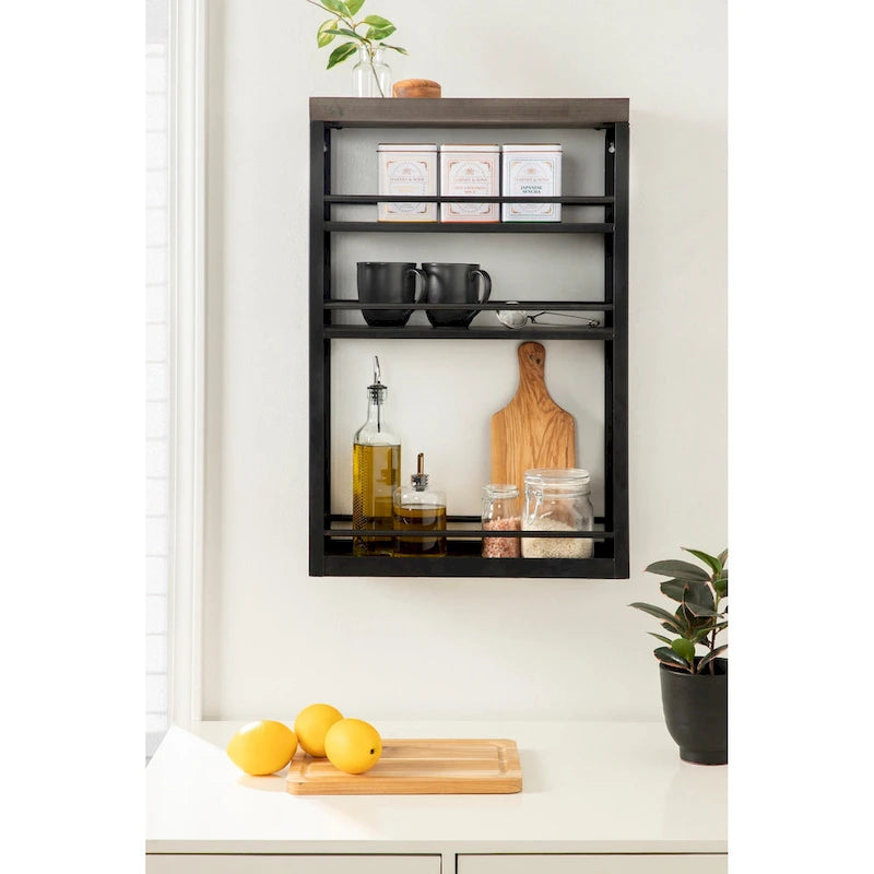 Kate and Laurel Piazza Storage Cart - 18x7x30