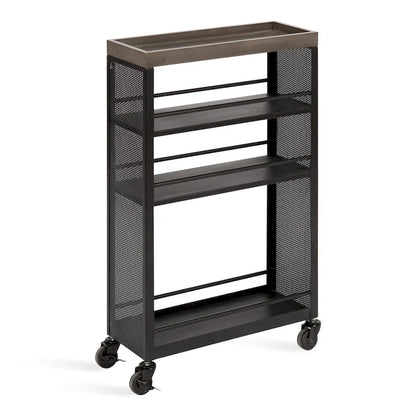 Kate and Laurel Piazza Storage Cart - 18x7x30