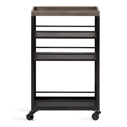 Kate and Laurel Piazza Storage Cart - 18x7x30