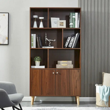 Bookcase,Bookshelf with Doors