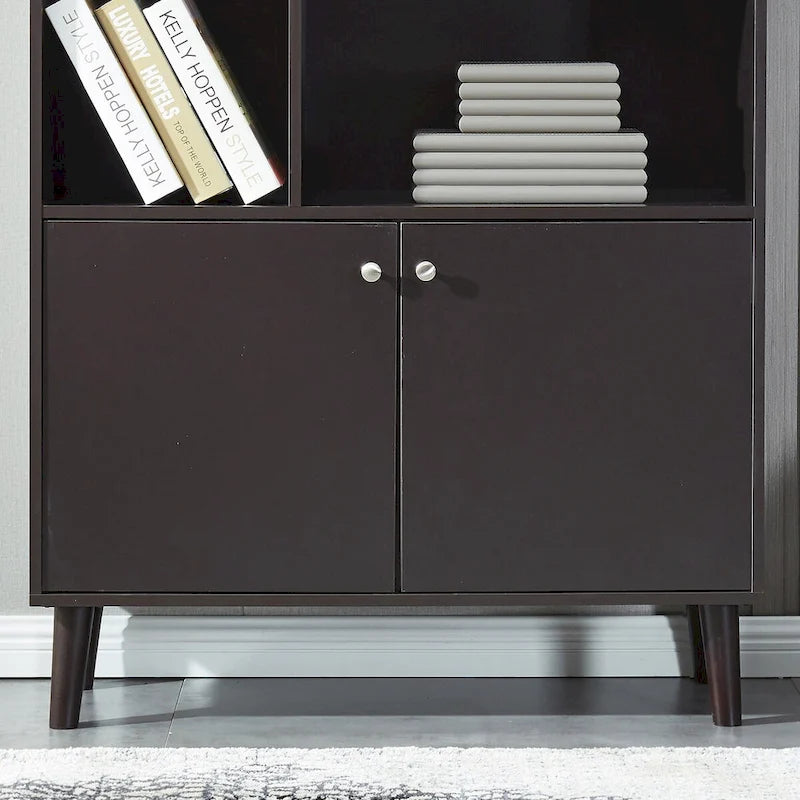 Bookcase,Bookshelf with Doors