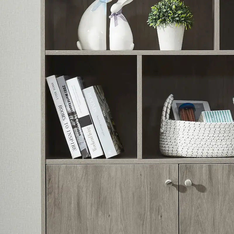 Bookcase,Bookshelf with Doors
