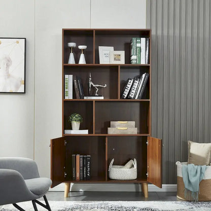 Bookcase,Bookshelf with Doors