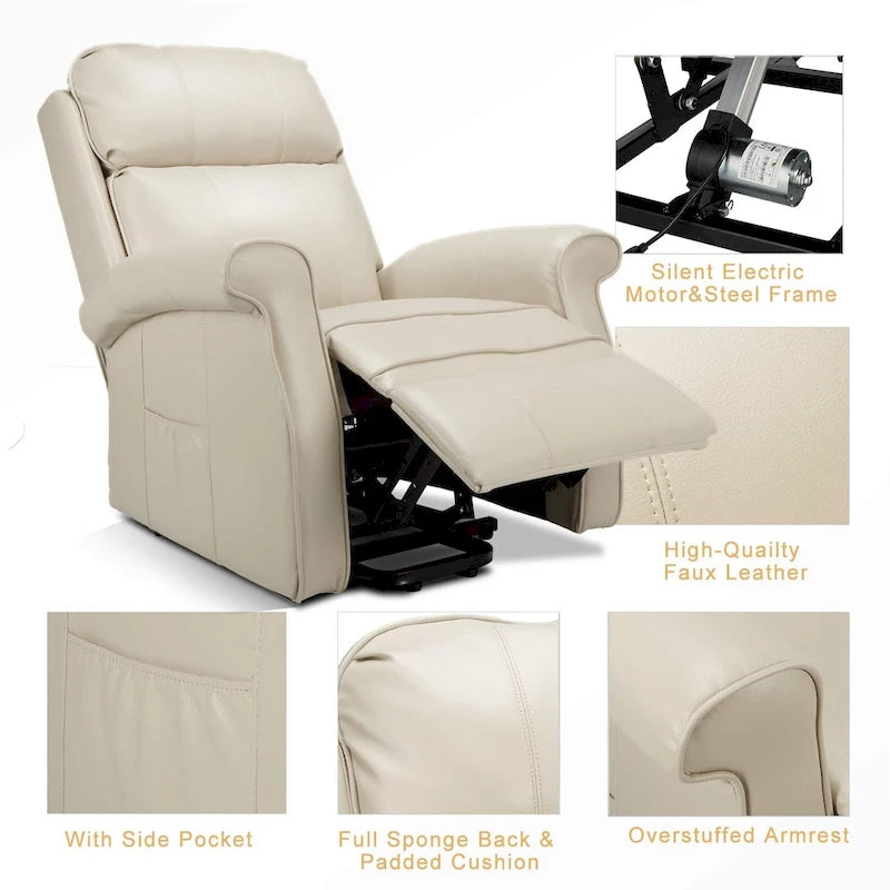 AECOJOY Electric Power Lift Recliner Chair