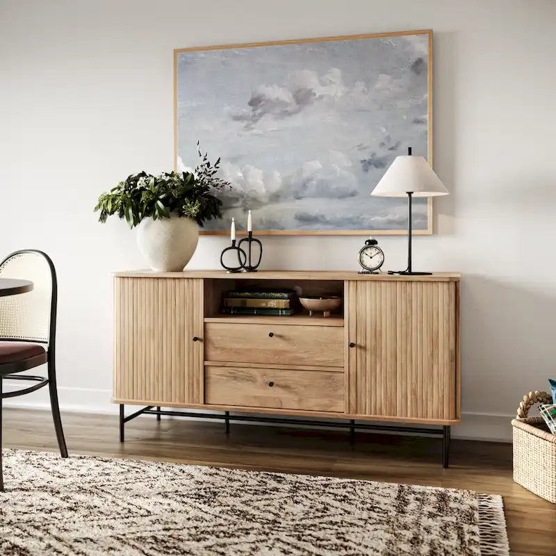 Riko Curved Sideboard Buffet