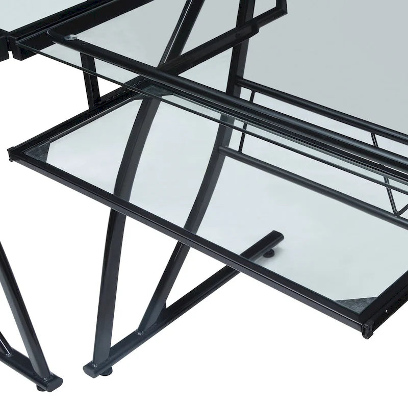 Constellation L Shaped Home Office Gaming Editing Desk