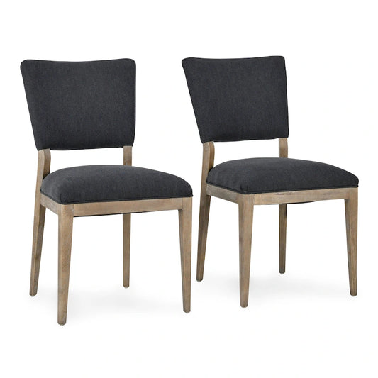 Classic Home Phillip Upholstered Dining Chair (Set of 2)