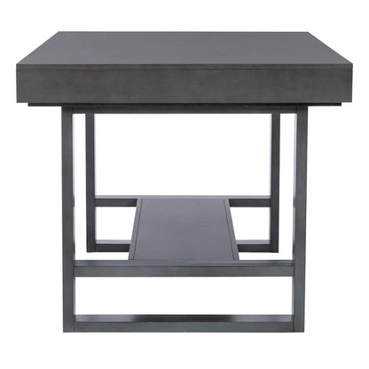 Wilson Grey Wooden Counter Height Dining Table with Storage