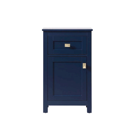 Indigo Home 18 Inch Bathroom Storage Freedstanding Cabinet