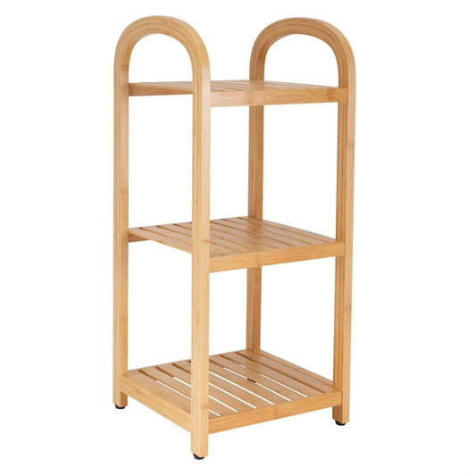 Organize It All 3 Tier Bamboo Tower - 12 x 12 x 27.76
