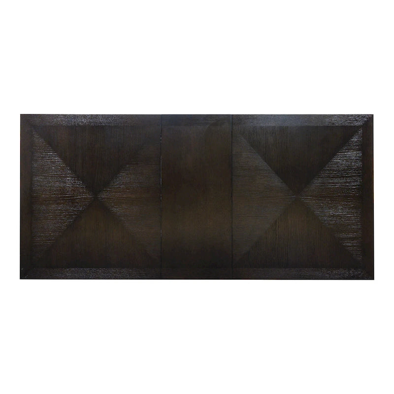 Furniture of America Chase Modern 90-inch Wood Extendable Dining Table with 18-inch Leaf