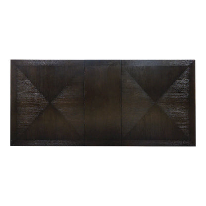 Furniture of America Chase Modern 90-inch Wood Extendable Dining Table with 18-inch Leaf