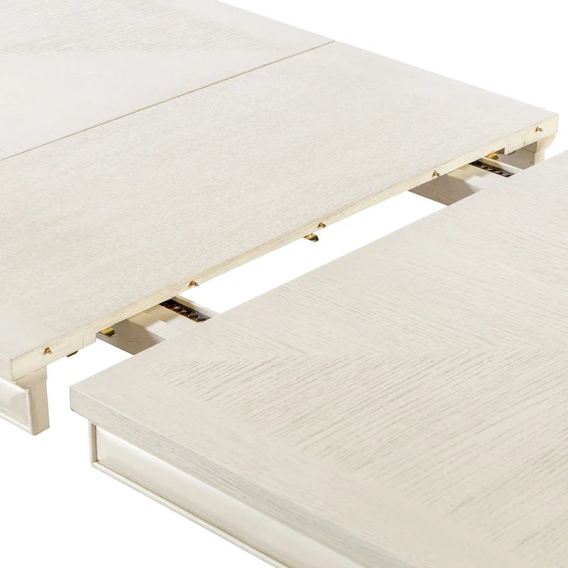 Furniture of America Chase Modern 90-inch Wood Extendable Dining Table with 18-inch Leaf