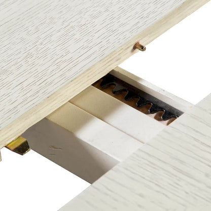 Furniture of America Chase Modern 90-inch Wood Extendable Dining Table with 18-inch Leaf