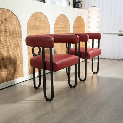 Contemporary Designed Upholstered Accent Chair set of 2