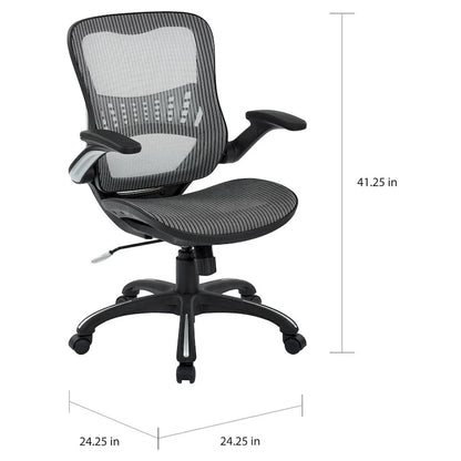 Office Star Mesh Seat and Back Manager Chair