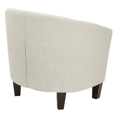 Ethan Mid Century Tub Chair with Dark Espresso Legs