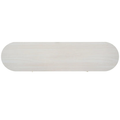 SAFAVIEH Home Shaelynn 4 Door Sideboard/Media Stand - 71Wx18Dx32H