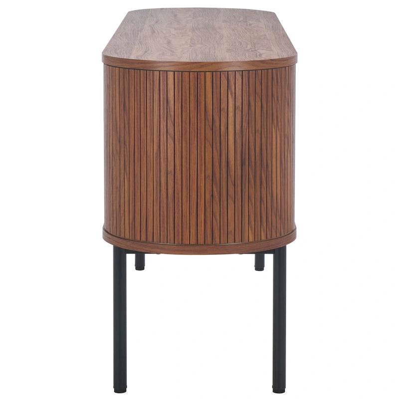 SAFAVIEH Home Shaelynn 4 Door Sideboard/Media Stand - 71Wx18Dx32H