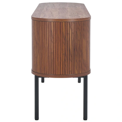 SAFAVIEH Home Shaelynn 4 Door Sideboard/Media Stand - 71Wx18Dx32H