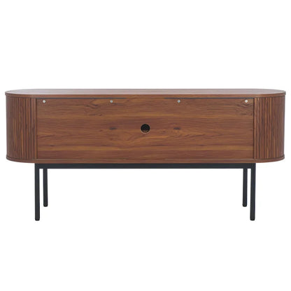 SAFAVIEH Home Shaelynn 4 Door Sideboard/Media Stand - 71Wx18Dx32H