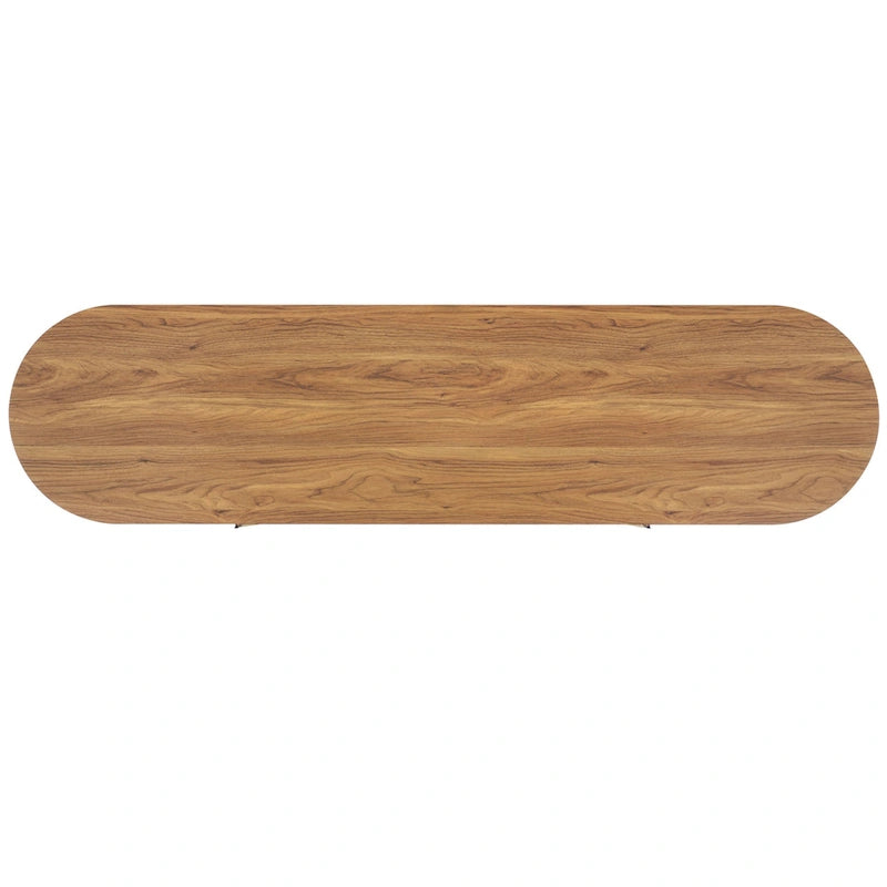 SAFAVIEH Home Shaelynn 4 Door Sideboard/Media Stand - 71Wx18Dx32H